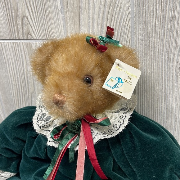 Vintage MJC Purr-fection Plush ASHLEY Bear 1988 - Picture 4 of 11